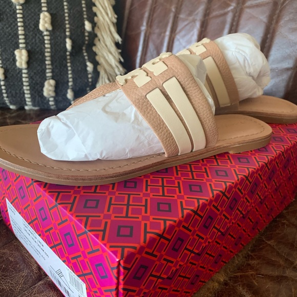 ❌SOLD Brand New Tory Burch Leigh Sandals - Picture 4 of 7